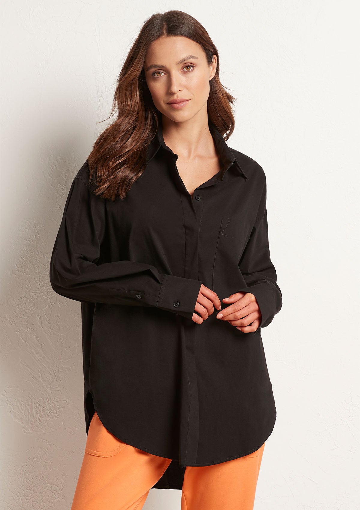 Mela Purdie Microprene Relaxed Pocket Shirt