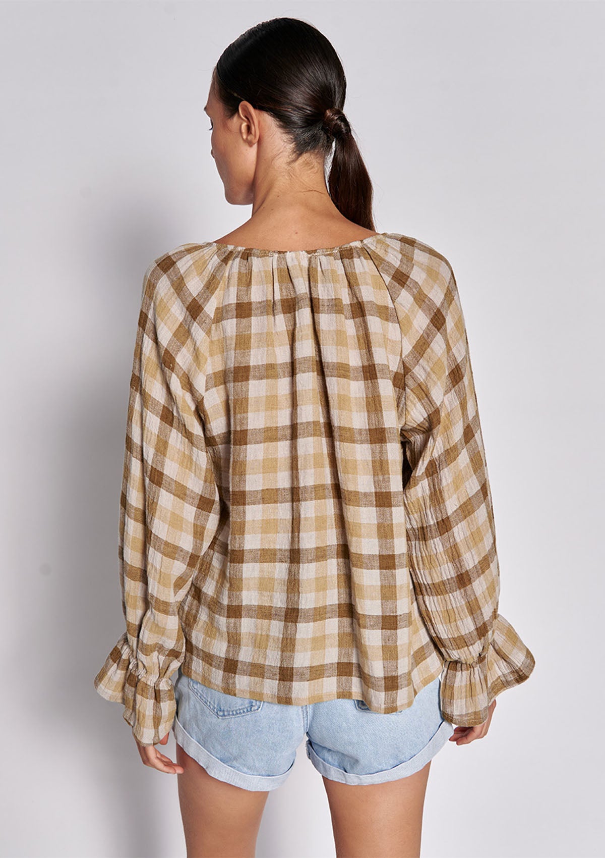 In The Sac Ayra Check Blouse