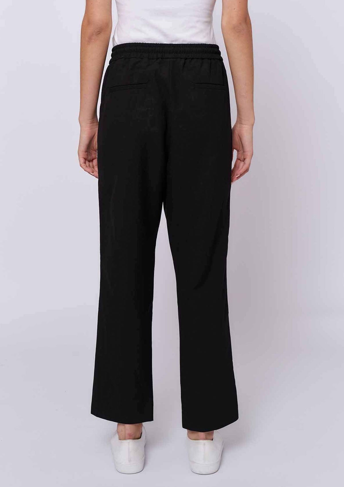 Alessandra Black Tie Pant