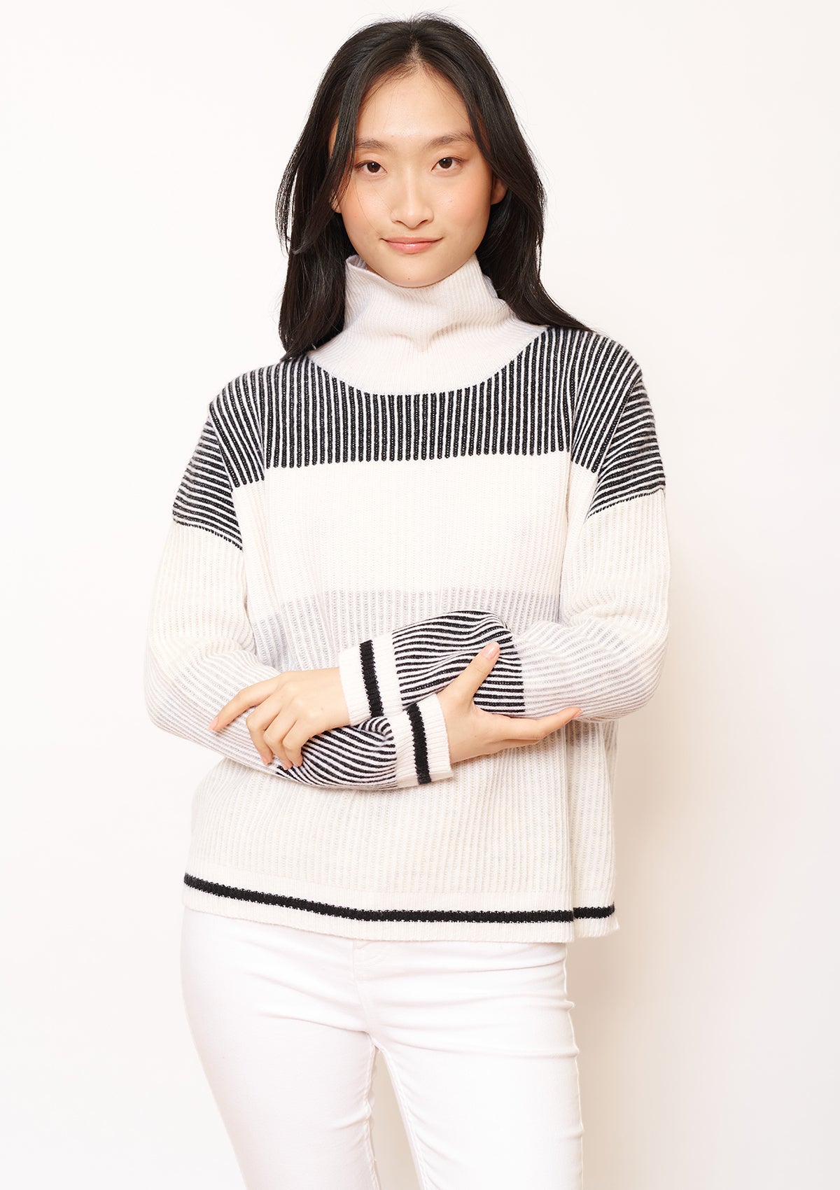 Alessandra Lunar Polo Sweater