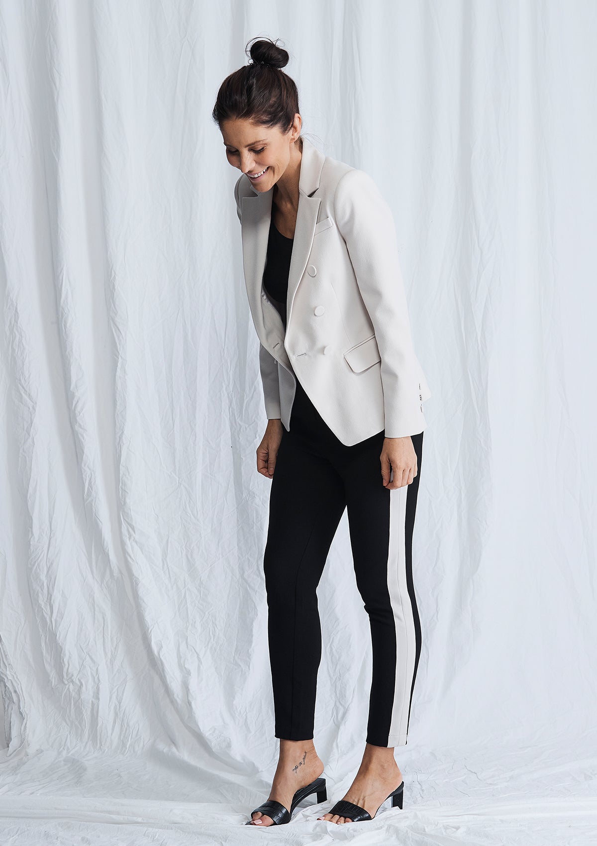 Luxe Deluxe Borderline Structured Blazer