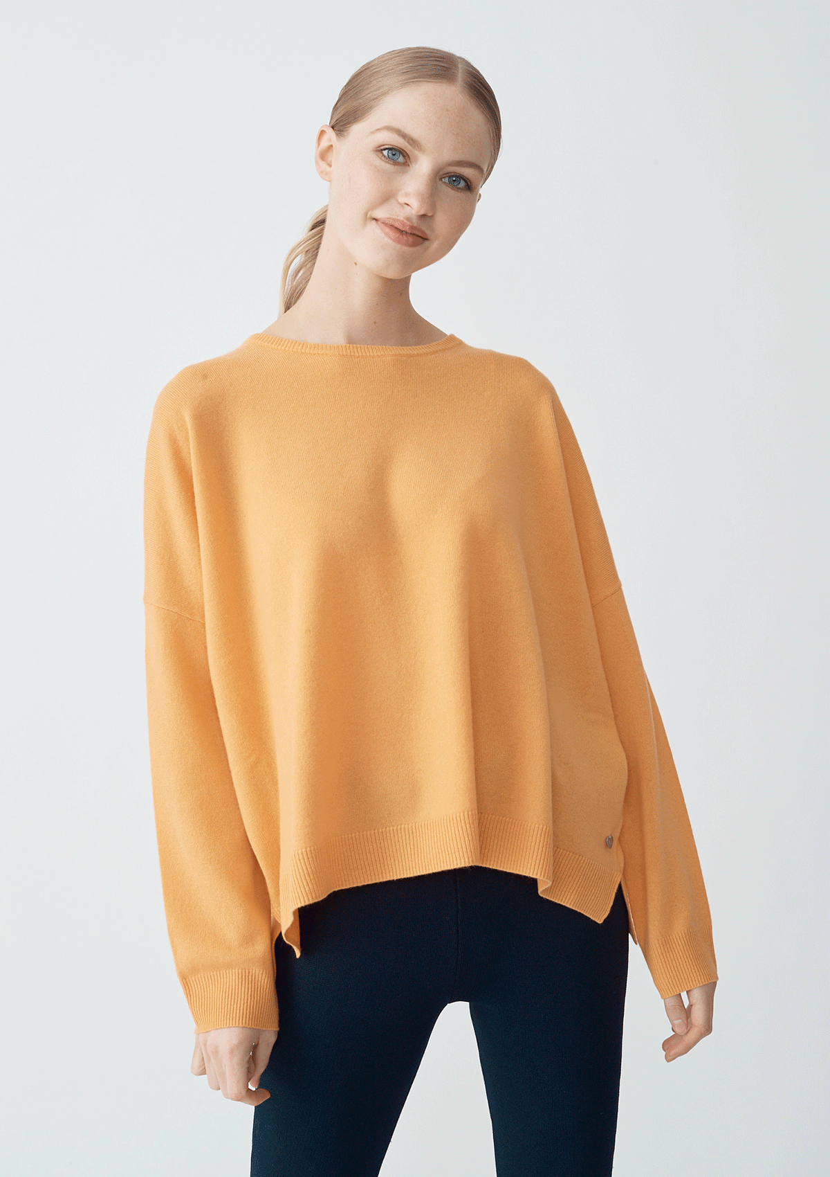 Alessandra Crew Cut Sweater