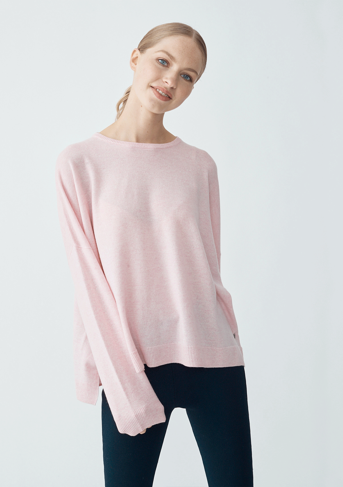 Alessandra Crew Cut Sweater