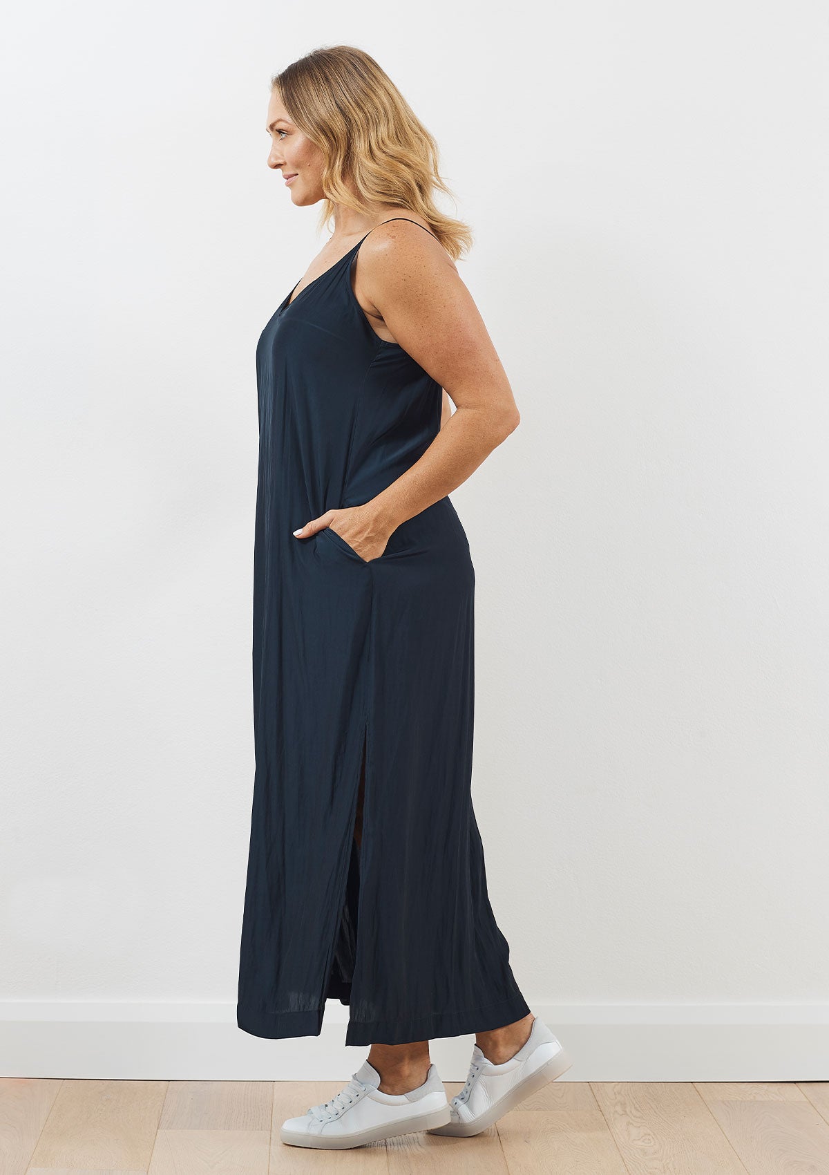 Mela Purdie Curve Crystal Maxi Dress