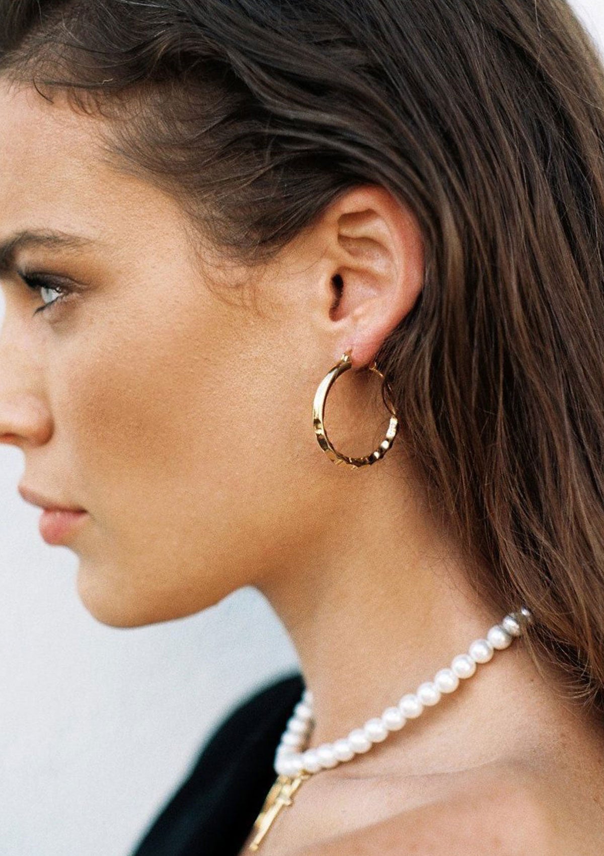 F+H Easy Ride Hammered Hoops