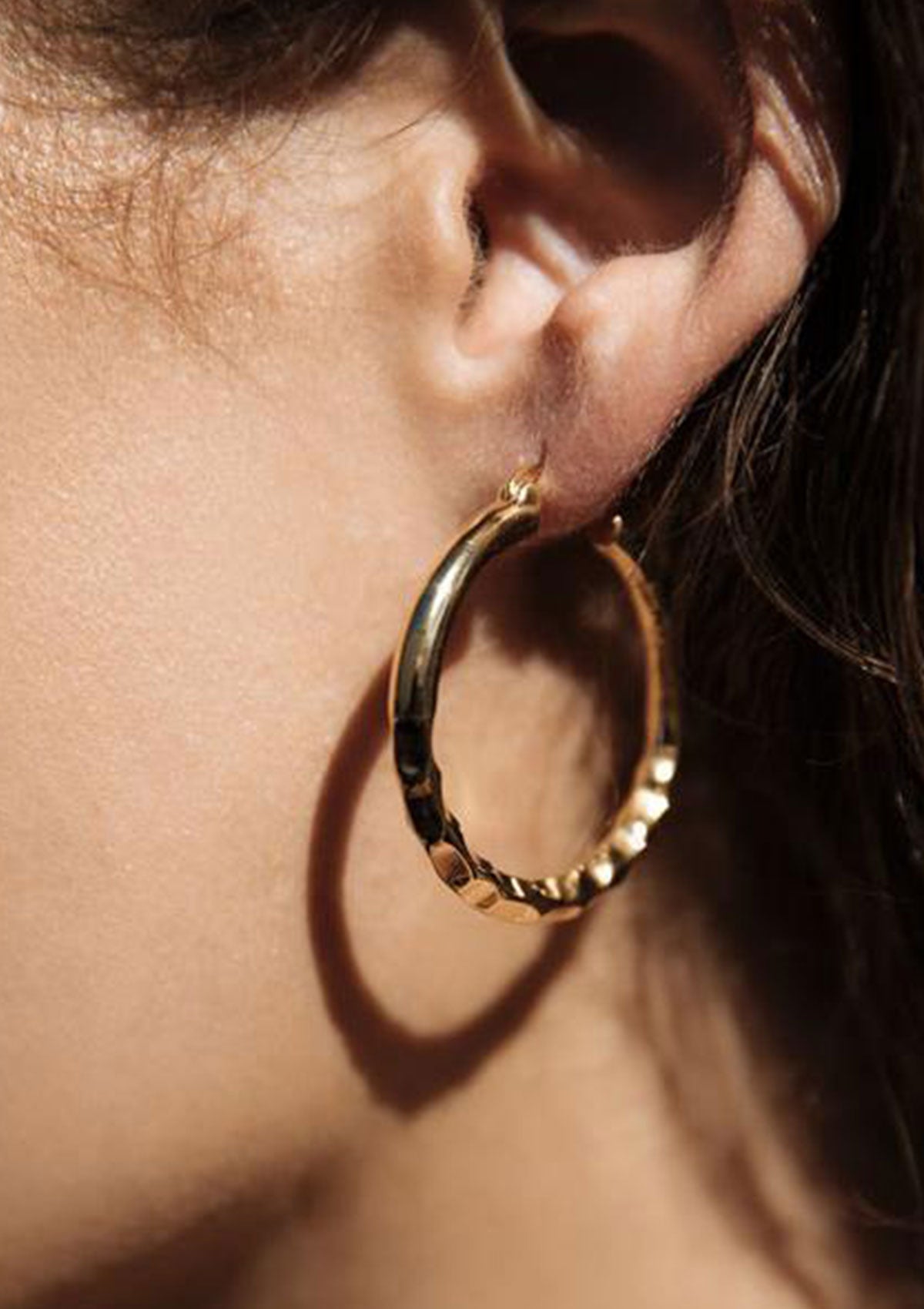 F+H Easy Ride Hammered Hoops