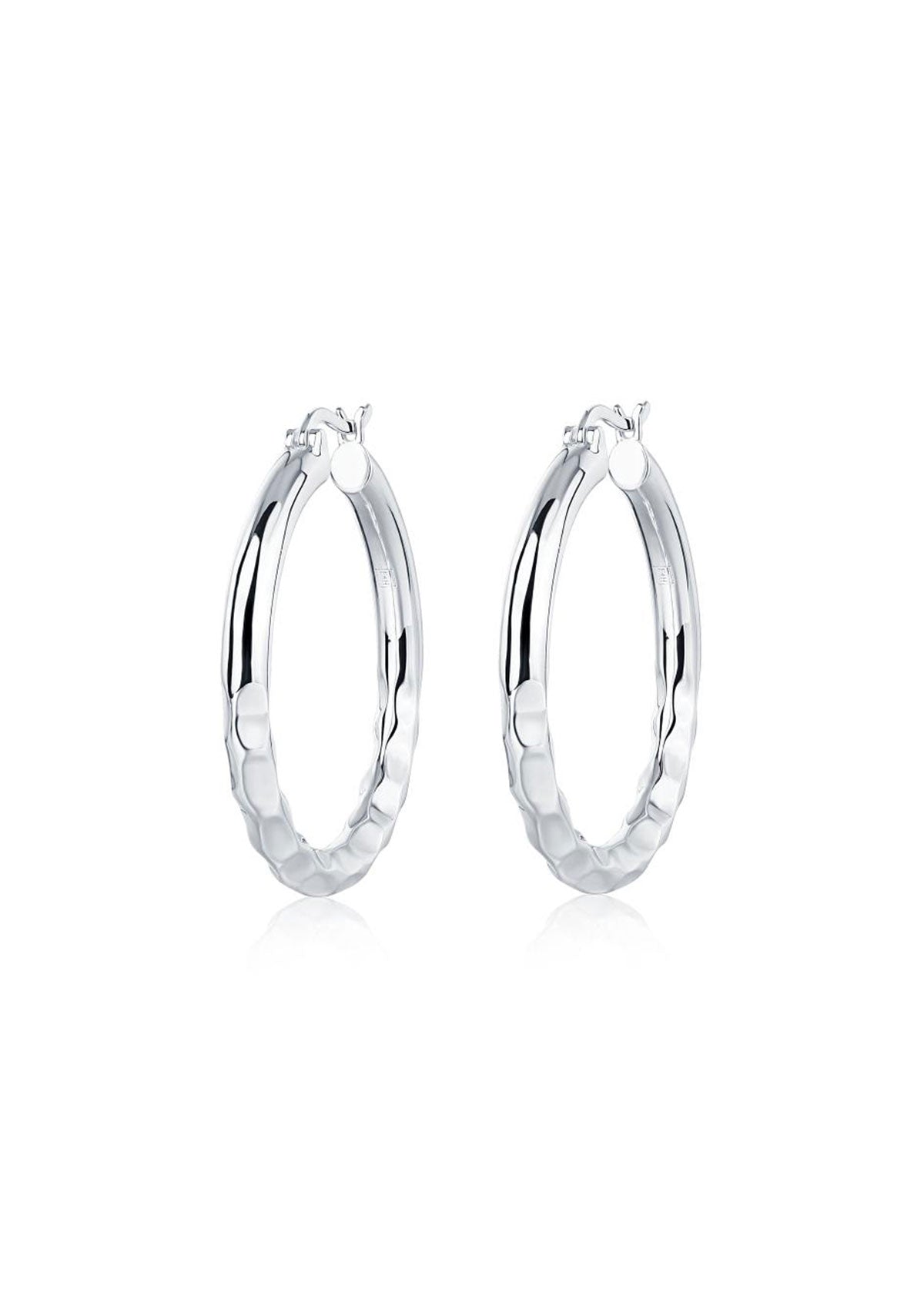 F+H Easy Ride Hammered Hoops