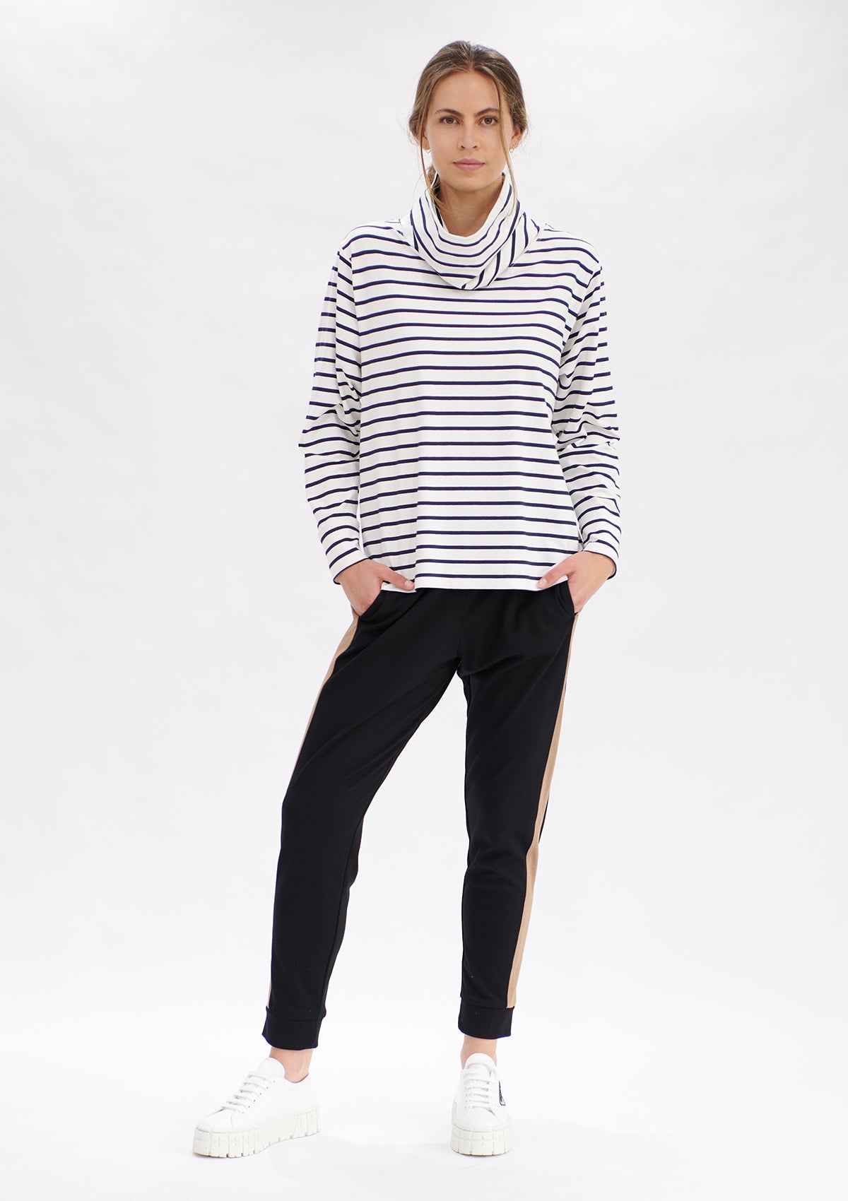 Mela Purdie Artisan Stripe Club Sweater