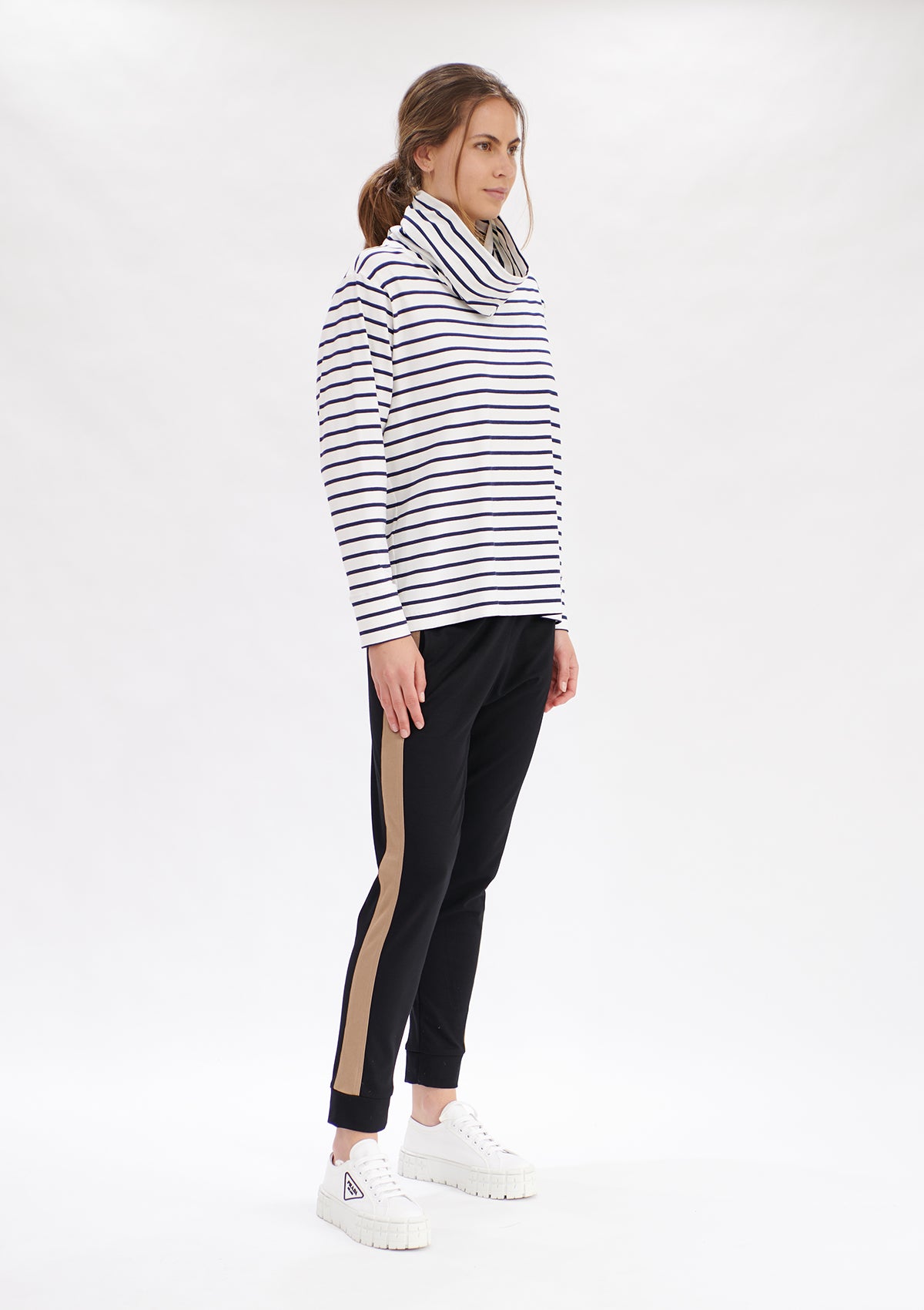 Mela Purdie Artisan Stripe Club Sweater