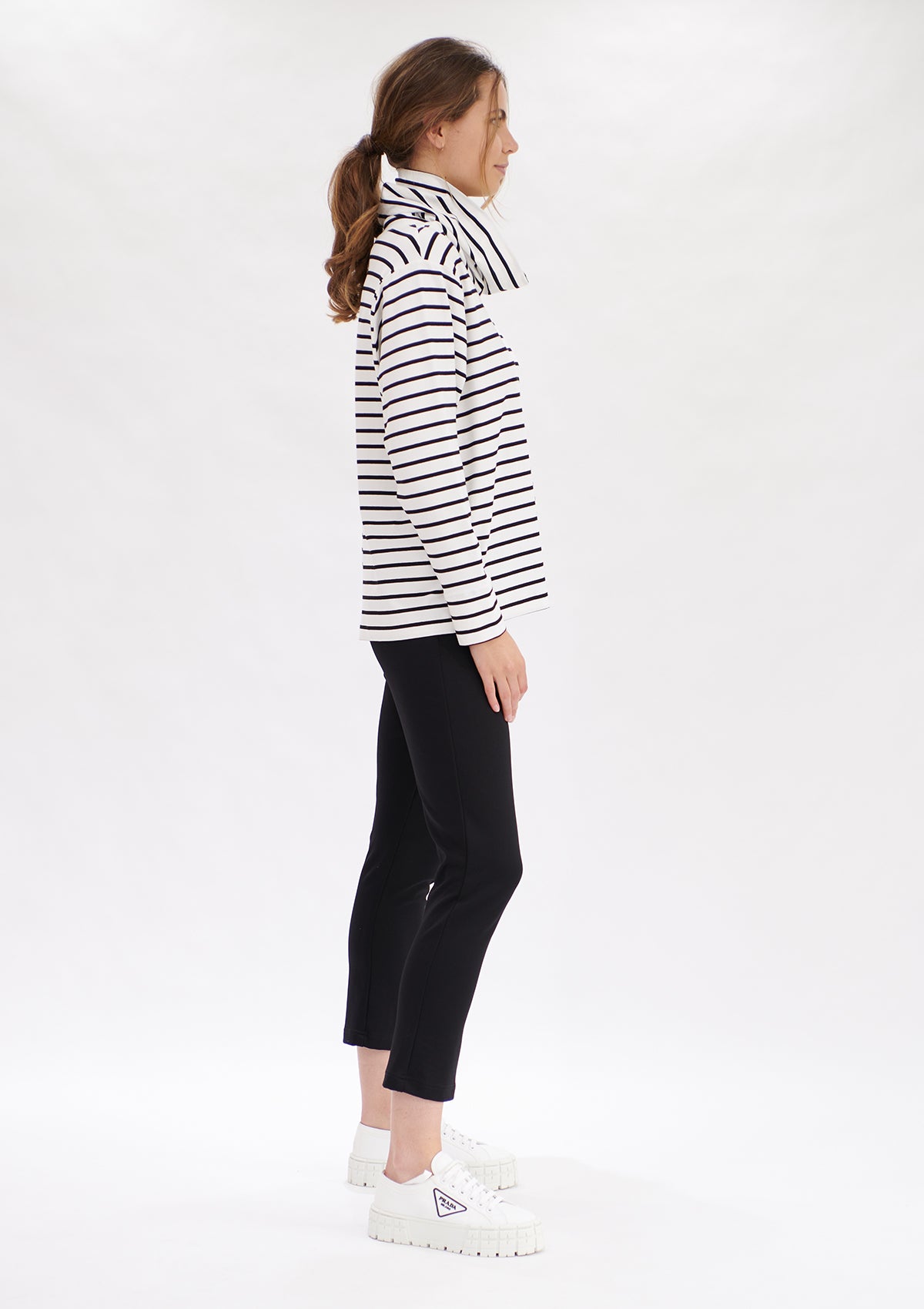 Mela Purdie Artisan Stripe Club Sweater