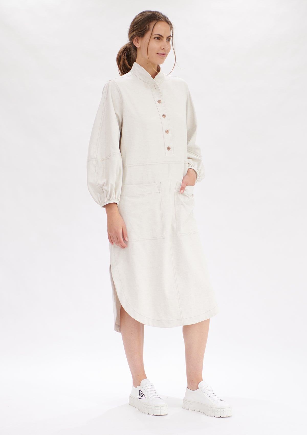 Mela Purdie Polished Canvas Studio Dress