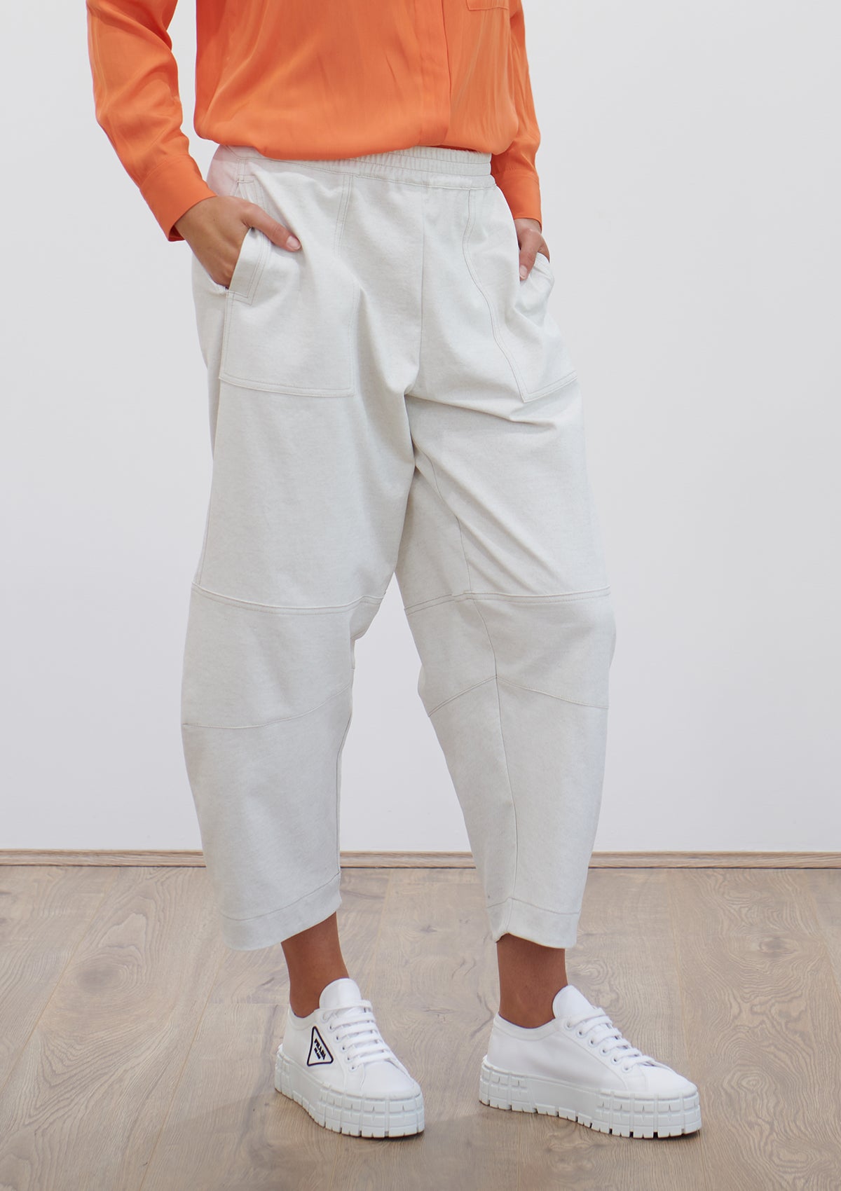 Mela Purdie Polished Canvas Frame Pant