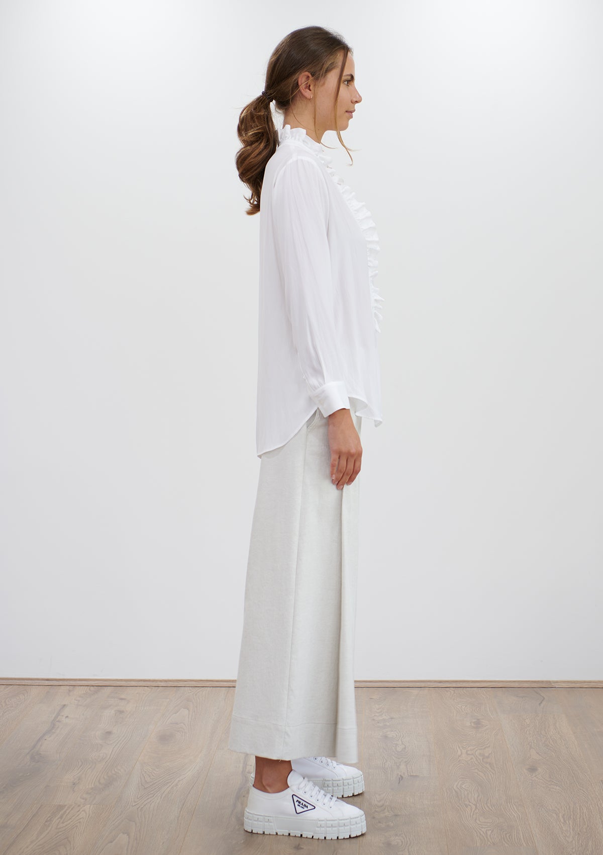 Mela Purdie Mache Flute Frill Shirt