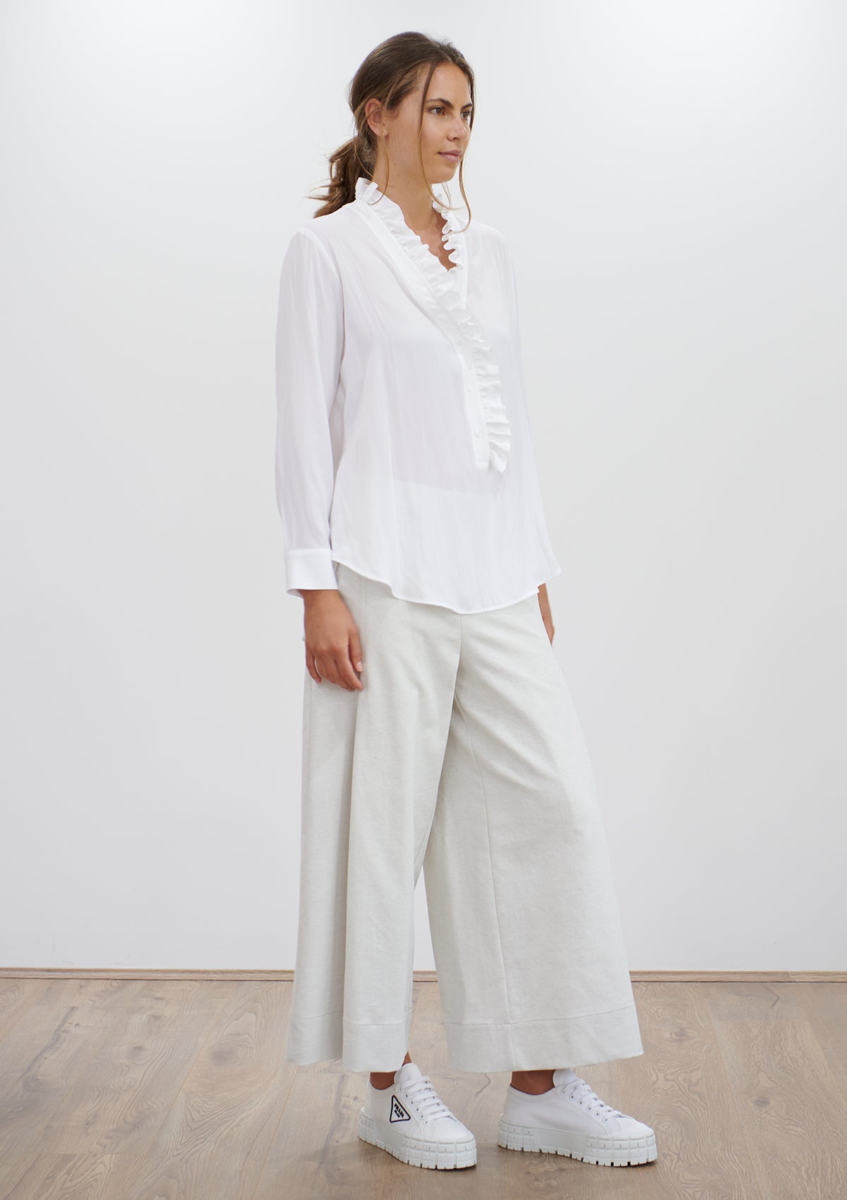 Mela Purdie Mache Flute Frill Shirt