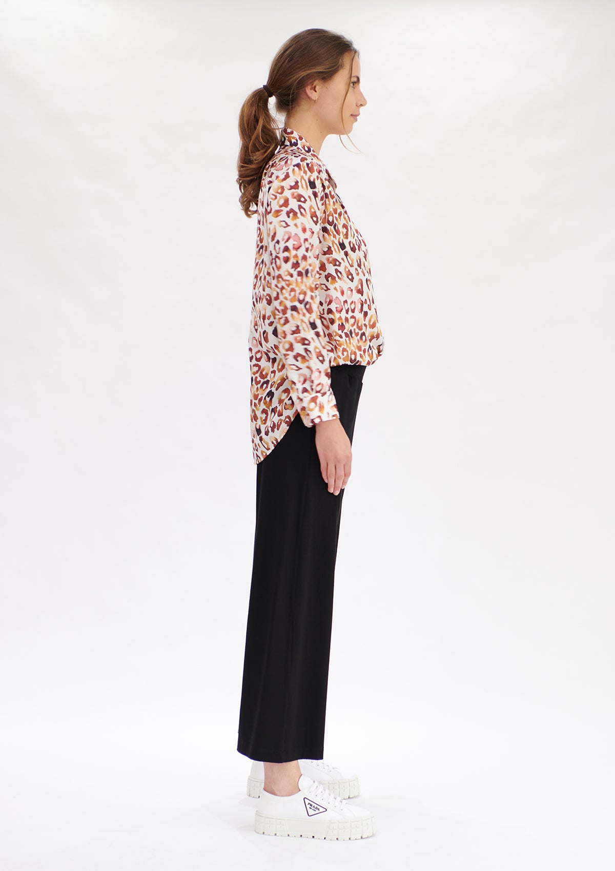 Mela Purdie Quartz Animal Print Soft Shirt