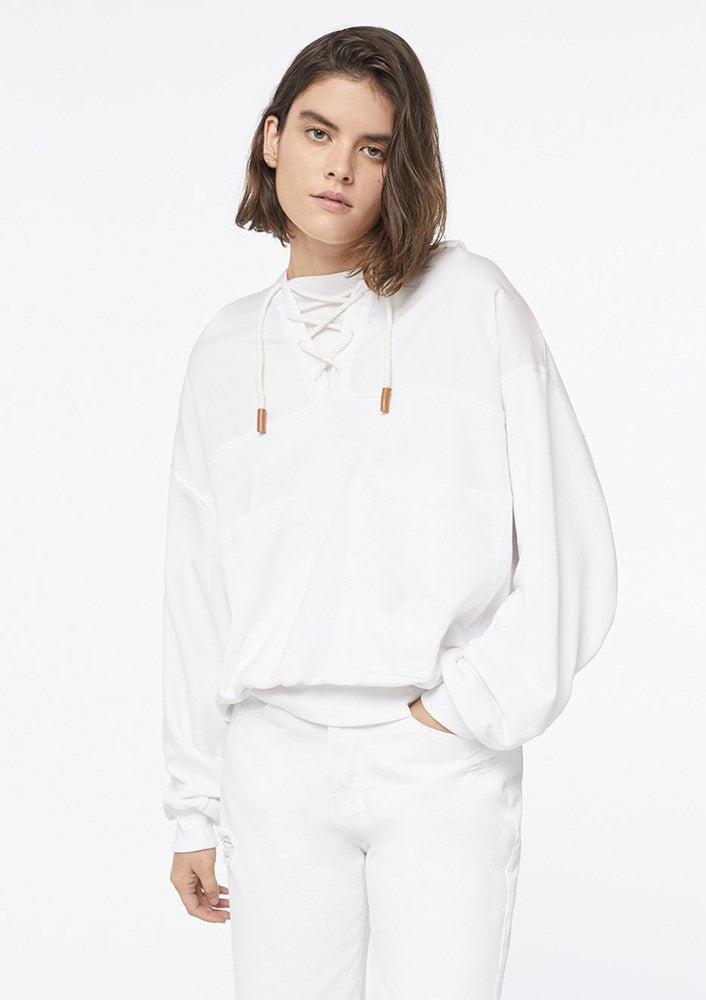 Frame Laced Sweatshirt