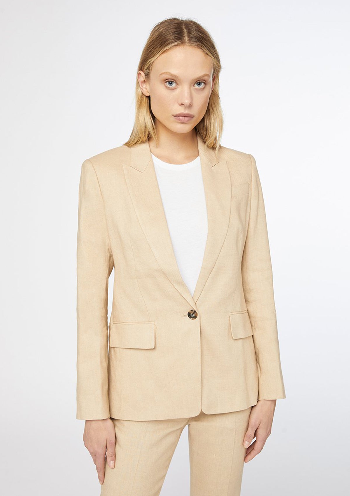 Frame Single Breasted Blazer