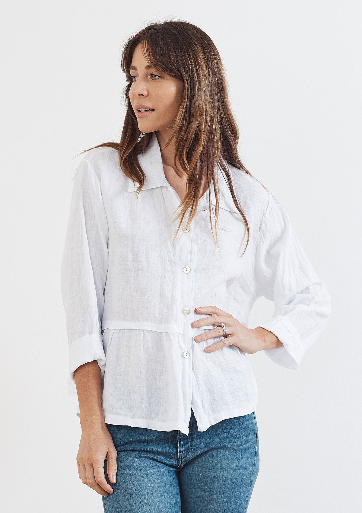 Khlassik Mia Frill Hem Shirt