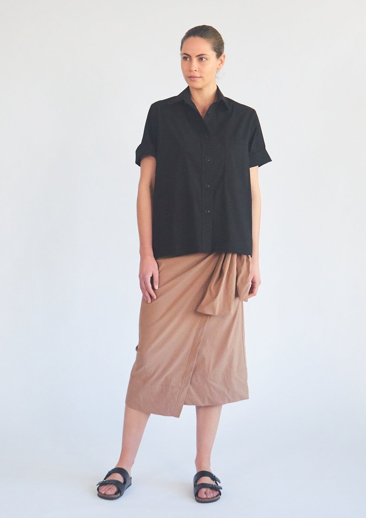 Mela Purdie Microprene Knot Skirt