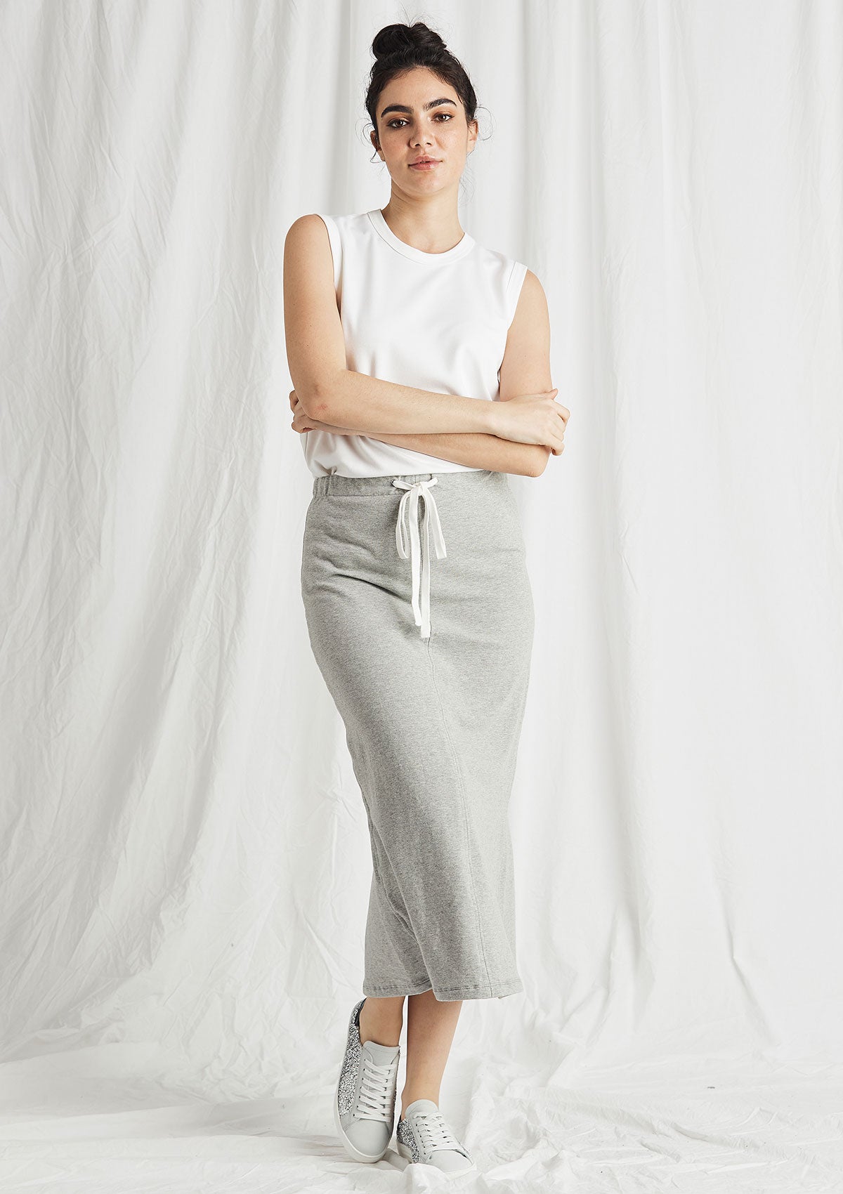 Khlassik Cotton Terry Track Skirt