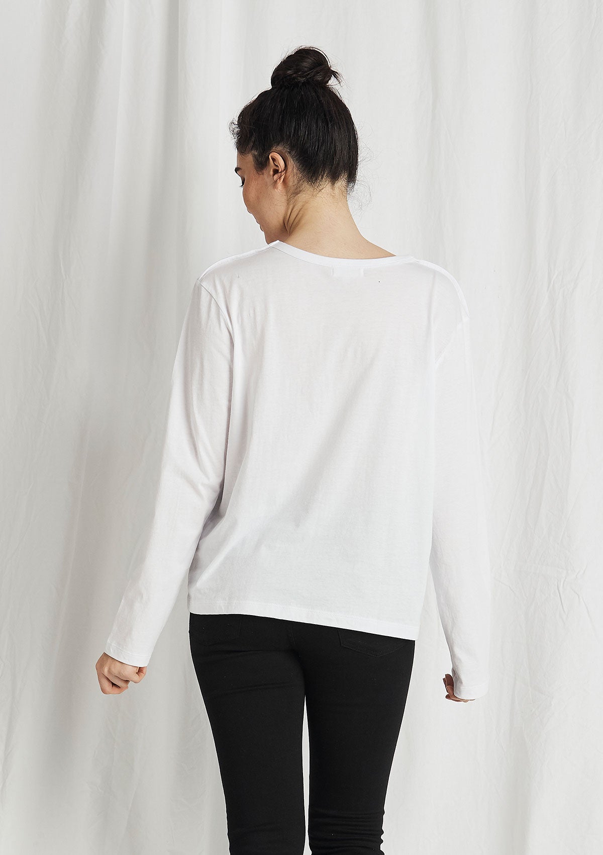 Khlassik Organic Cotton Long Sleeve Crew T