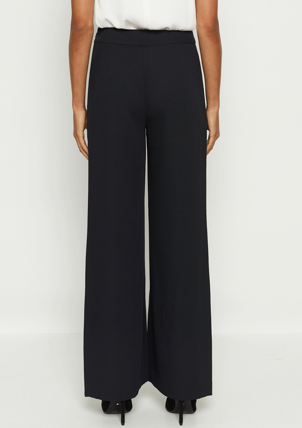 Luxe Deluxe Day-To-Night High Waisted Wide Leg Pant