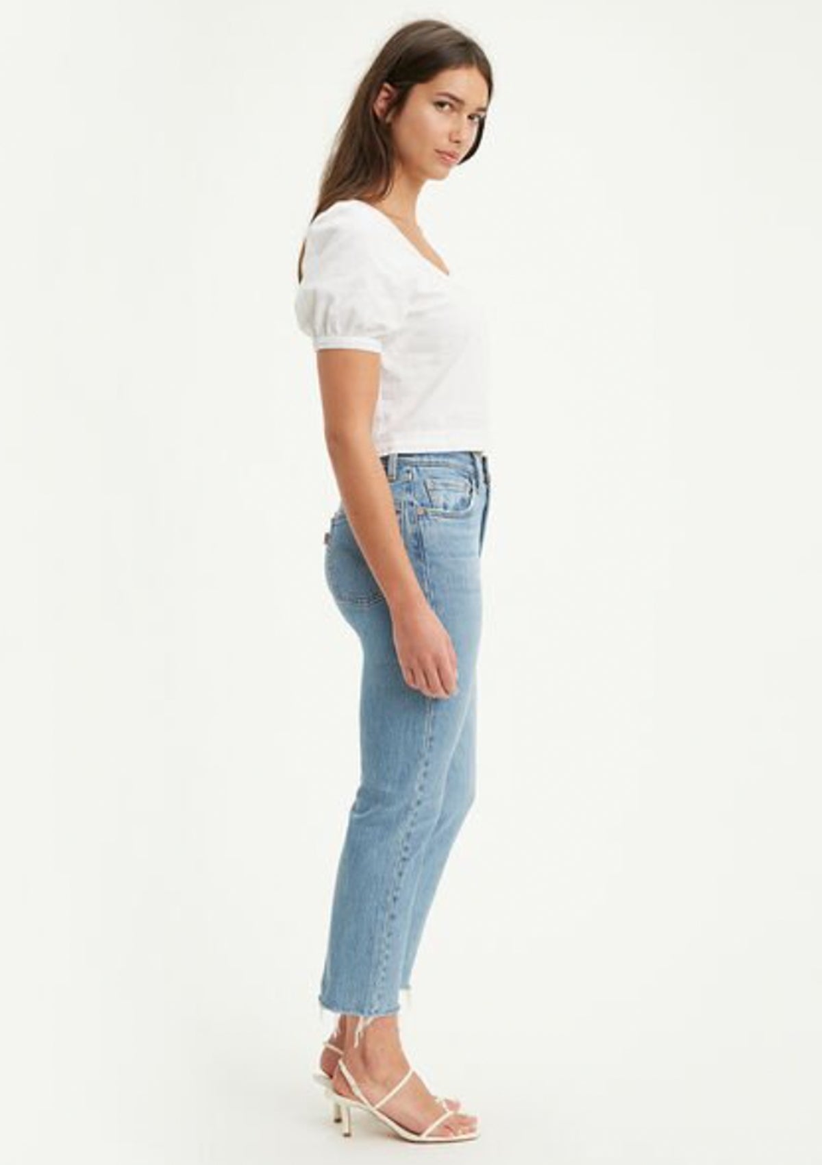 Levis 501 Crop Jeans