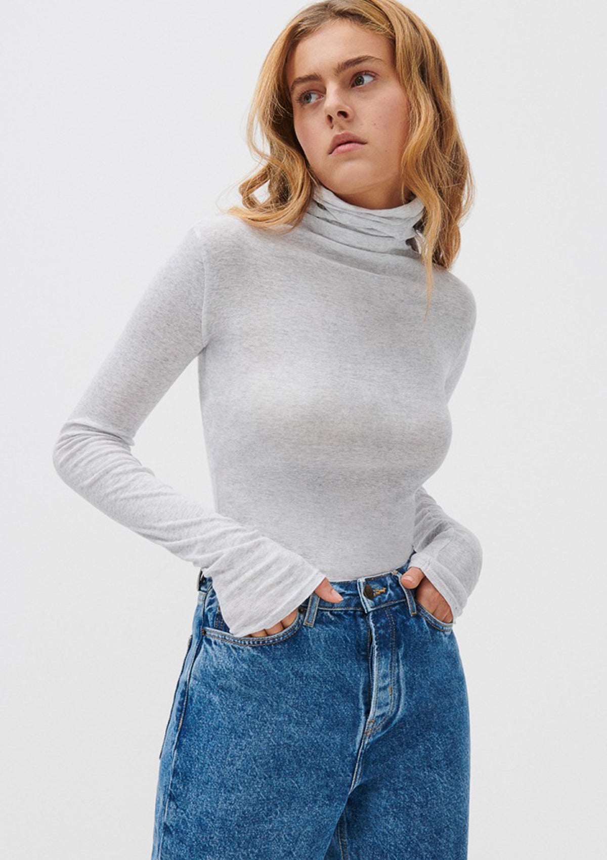 American Vintage Massachusetts Turtleneck Top