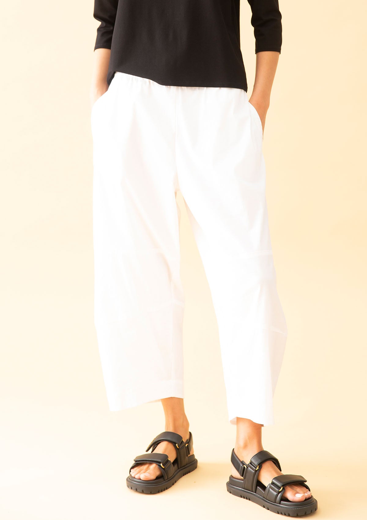 Mela Purdie Microprene Crop Frame Pant