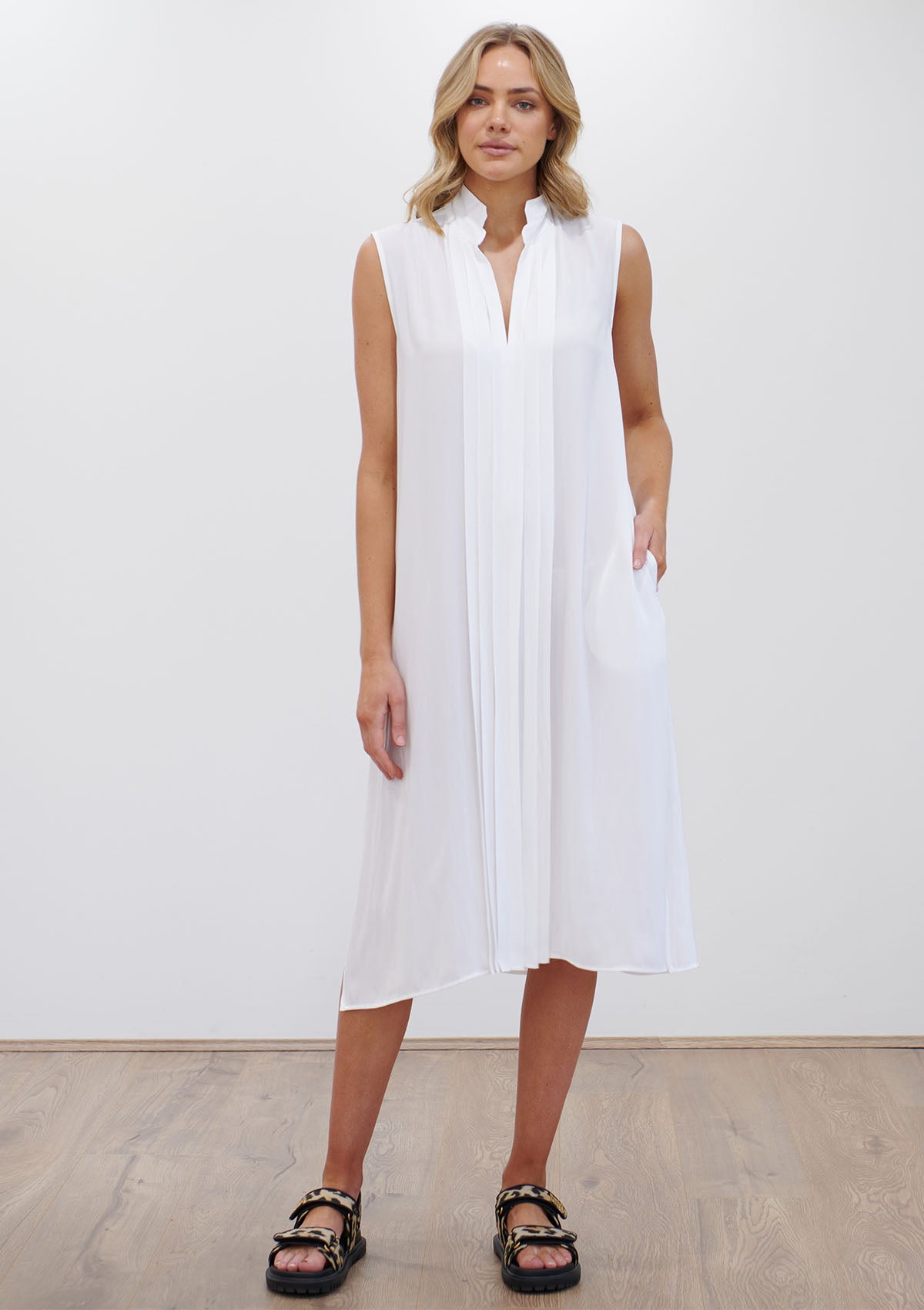 Mela Purdie Mache Ribbon Tank Dress