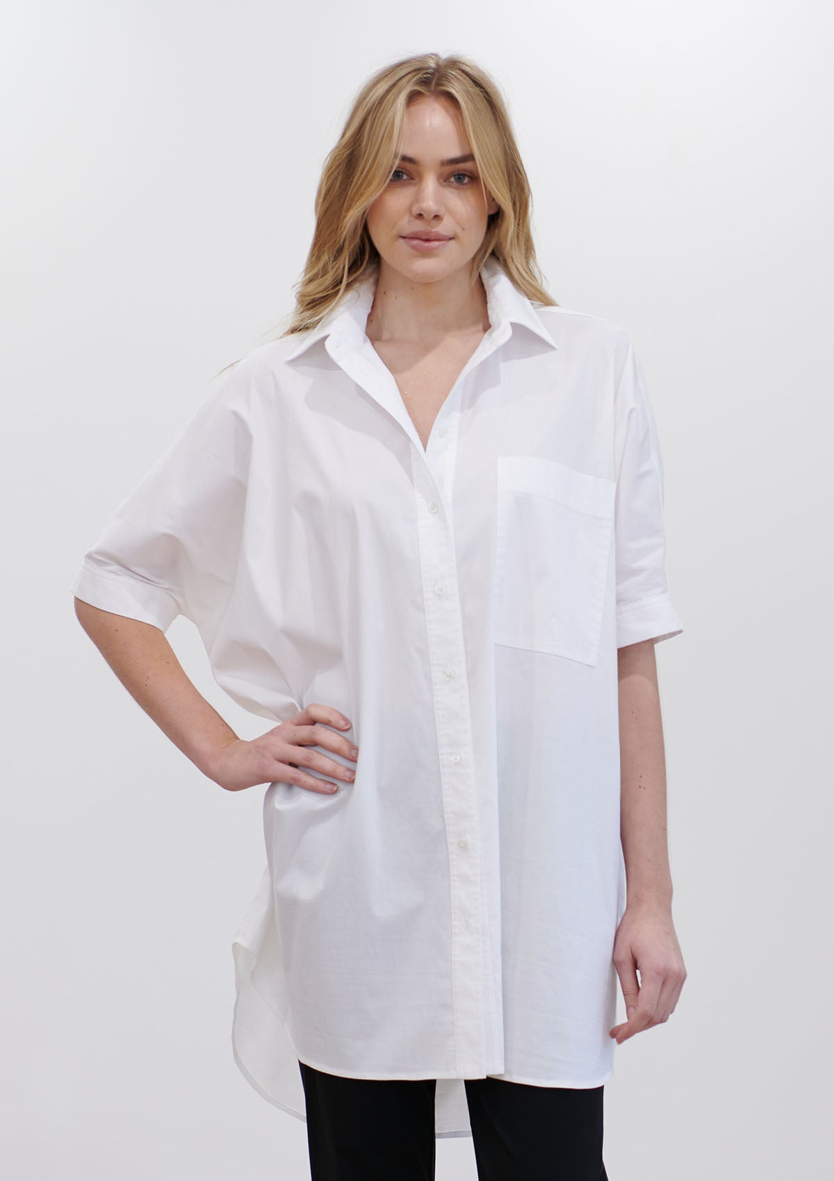 Mela Purdie Microprene Cabana Shirt