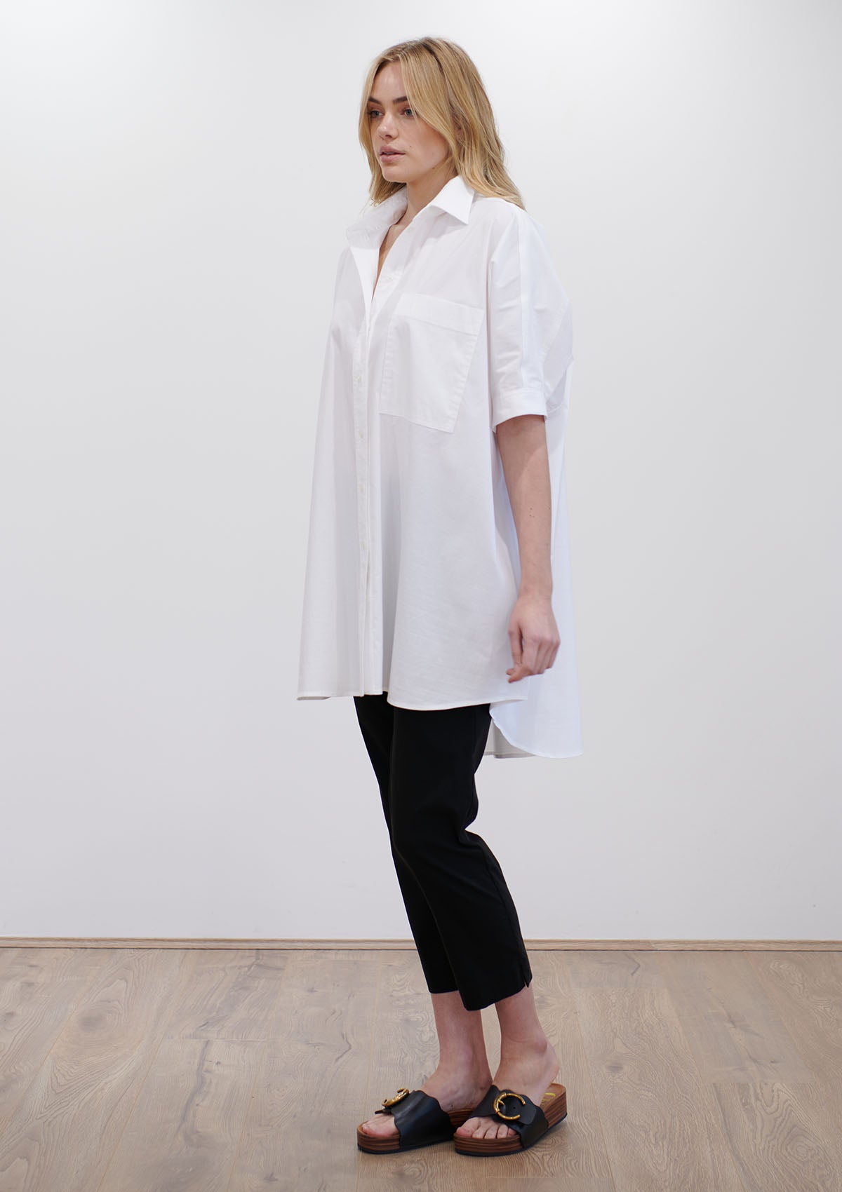 Mela Purdie Microprene Cabana Shirt