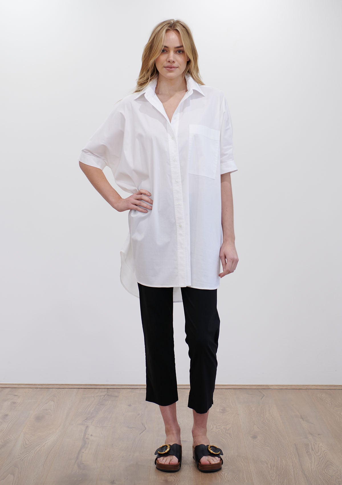 Mela Purdie Microprene Cabana Shirt