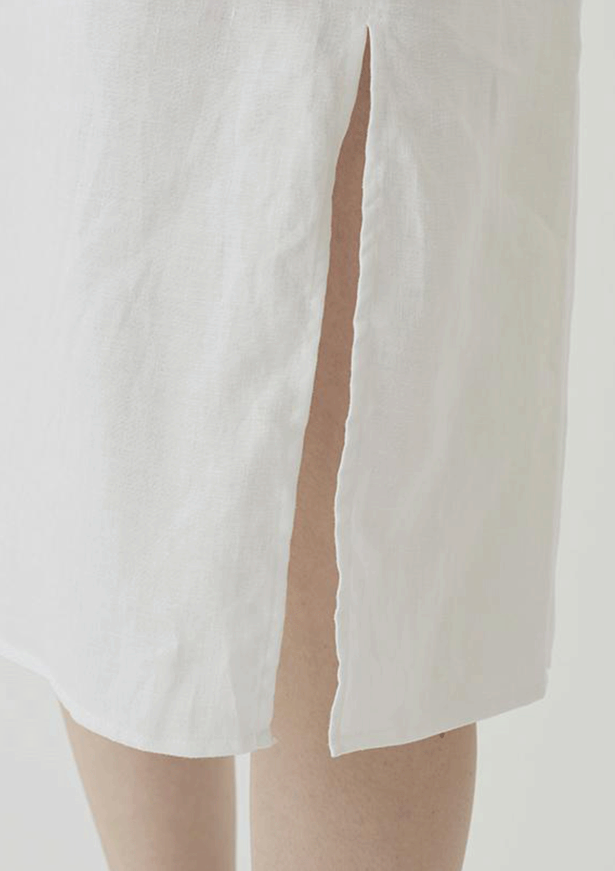 Matin Studio Square Neck Dress White