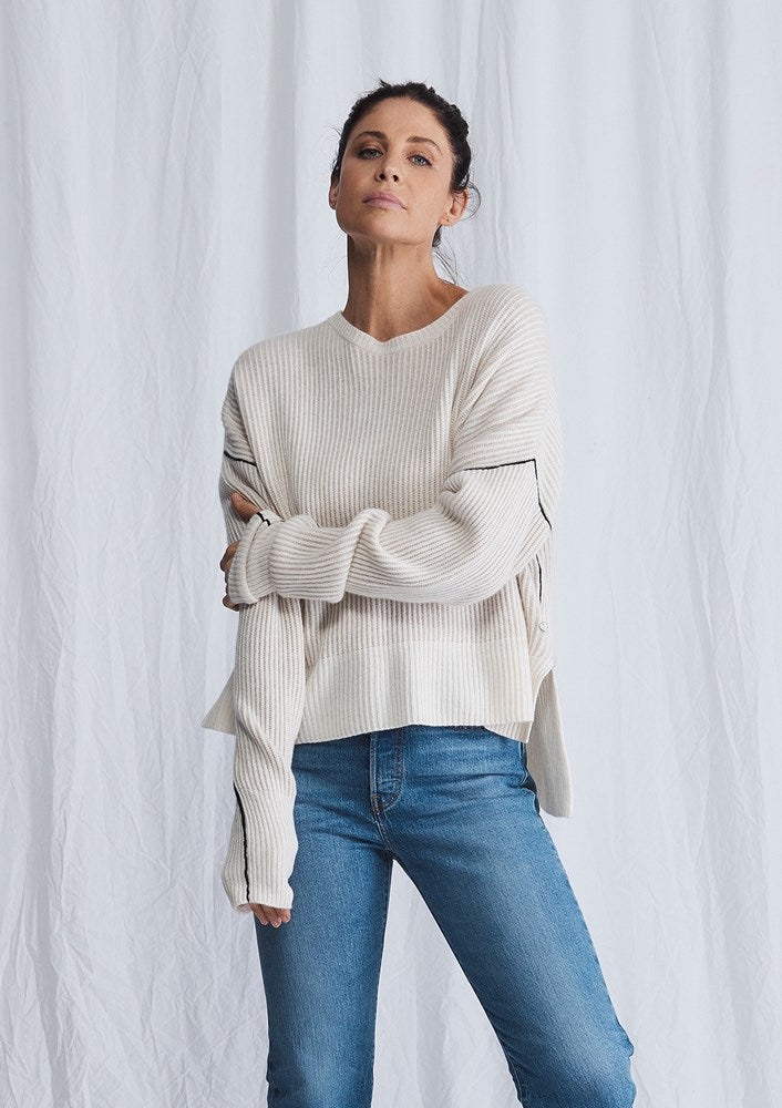 Alessandra Maxine Rib Sweater