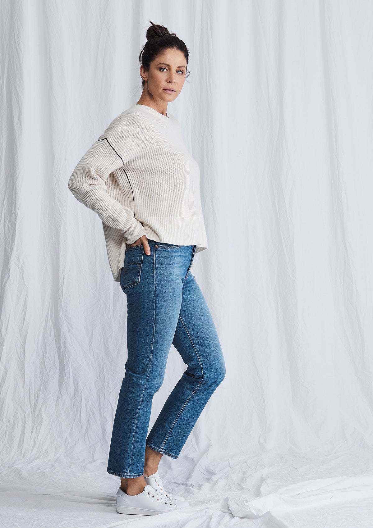 Alessandra Maxine Rib Sweater