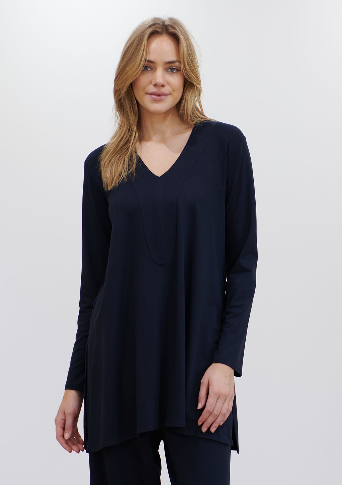 Mela Purdie Matte Jersey Scallop Tunic