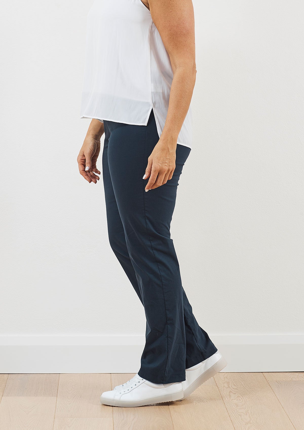 Mela Purdie Curve Microprene Straight Pant