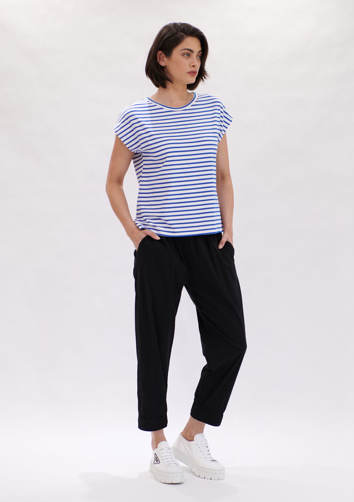 Mela Purdie Pacific Stripe Sculpt T