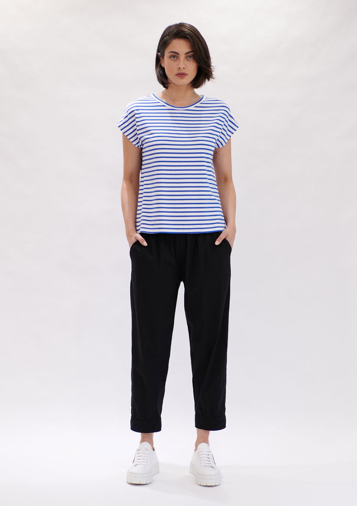 Mela Purdie Pacific Stripe Sculpt T