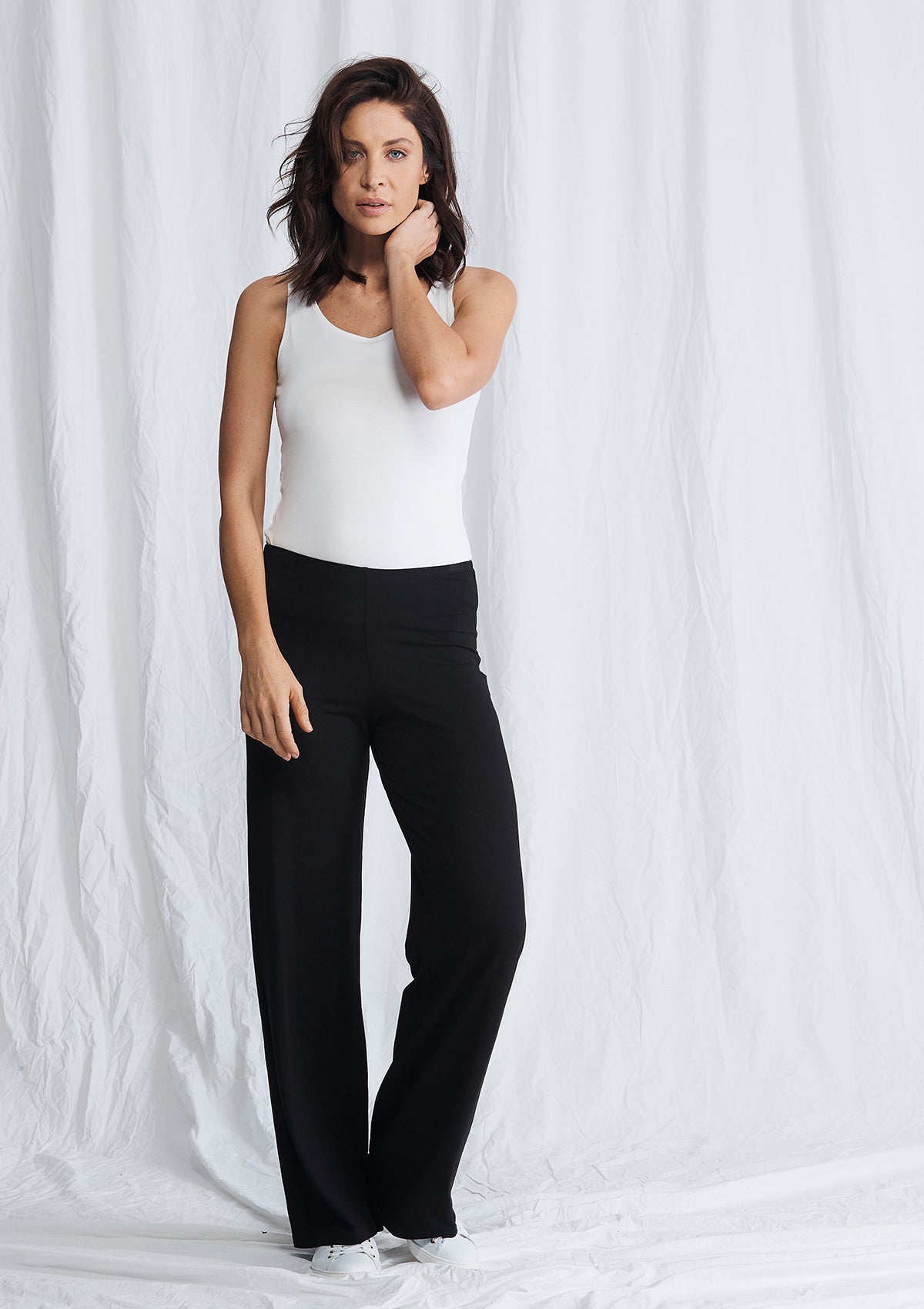 Mela Purdie Matte Jersey Palazzo Pants