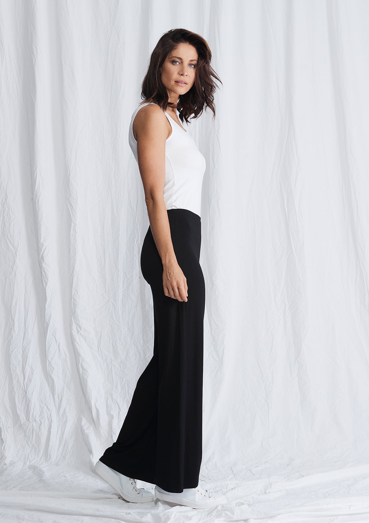 Mela Purdie Matte Jersey Palazzo Pants