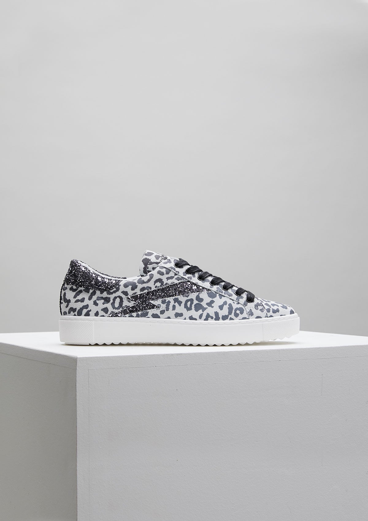 DOF Racer Snow Leopard Sneaker