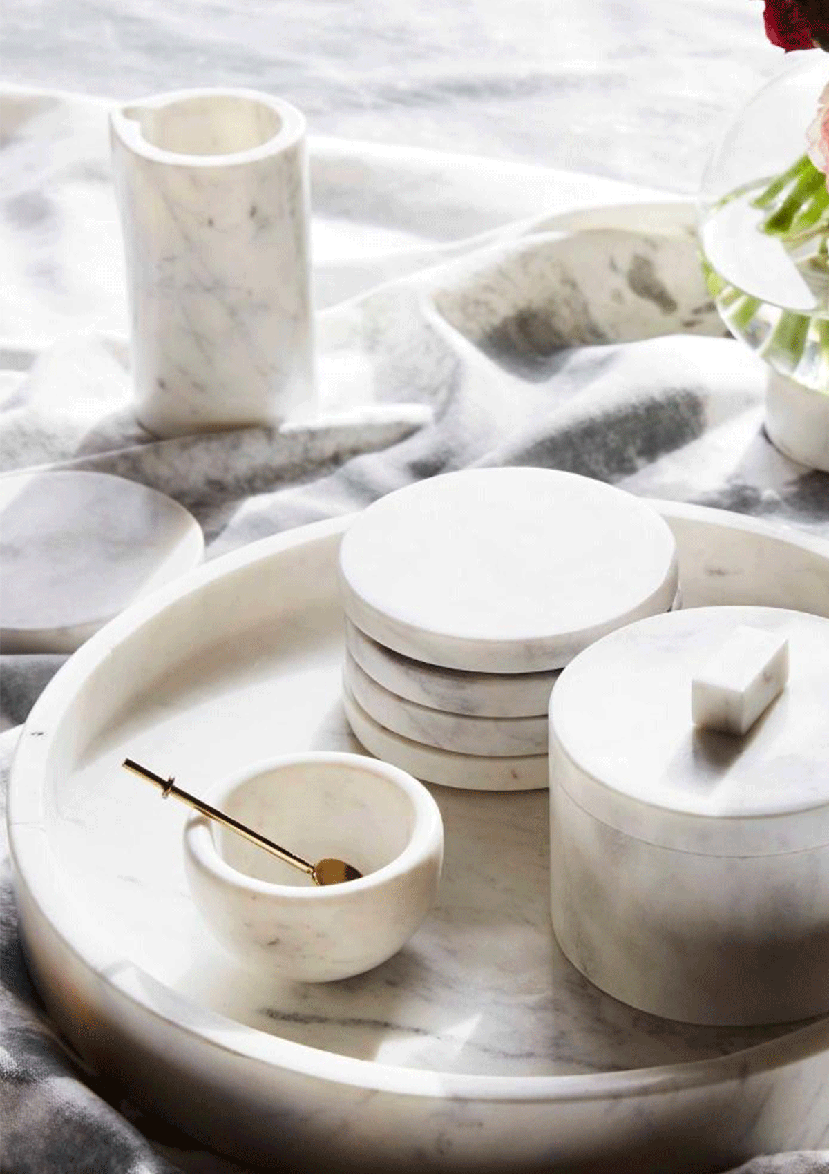 Marble Basics Salt & Pepper Spoons