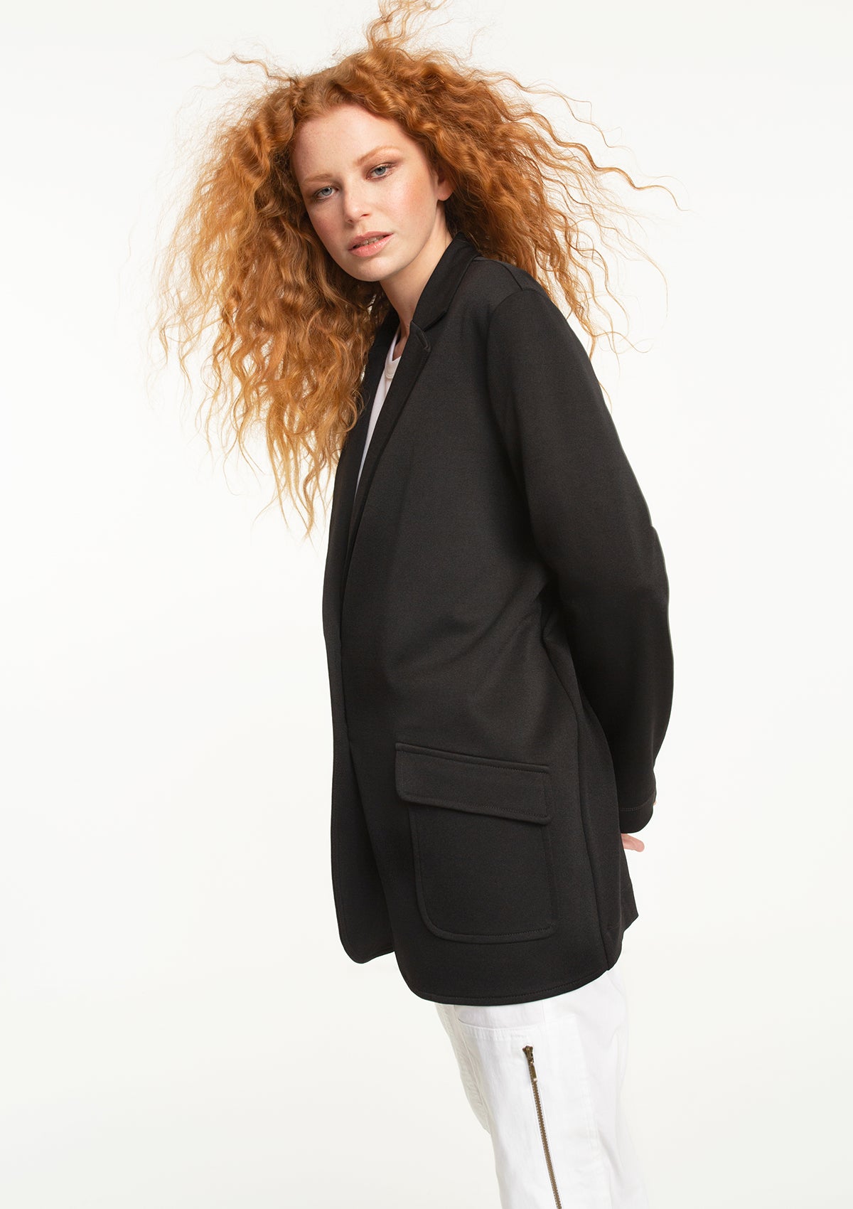 Mela Purdie Pongee Signature Blazer