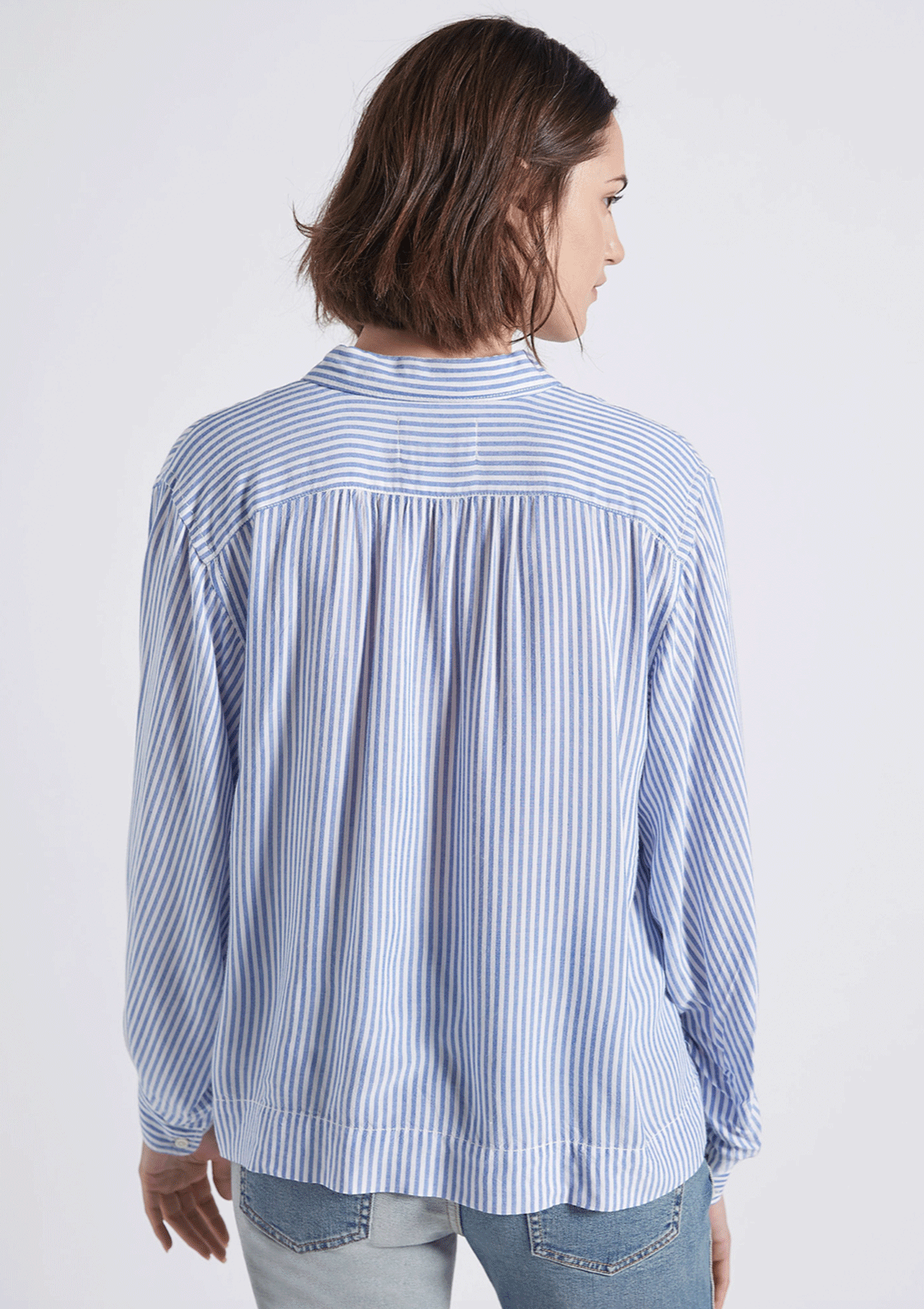 Current Elliot The Emmy Blouse Summer Stripe