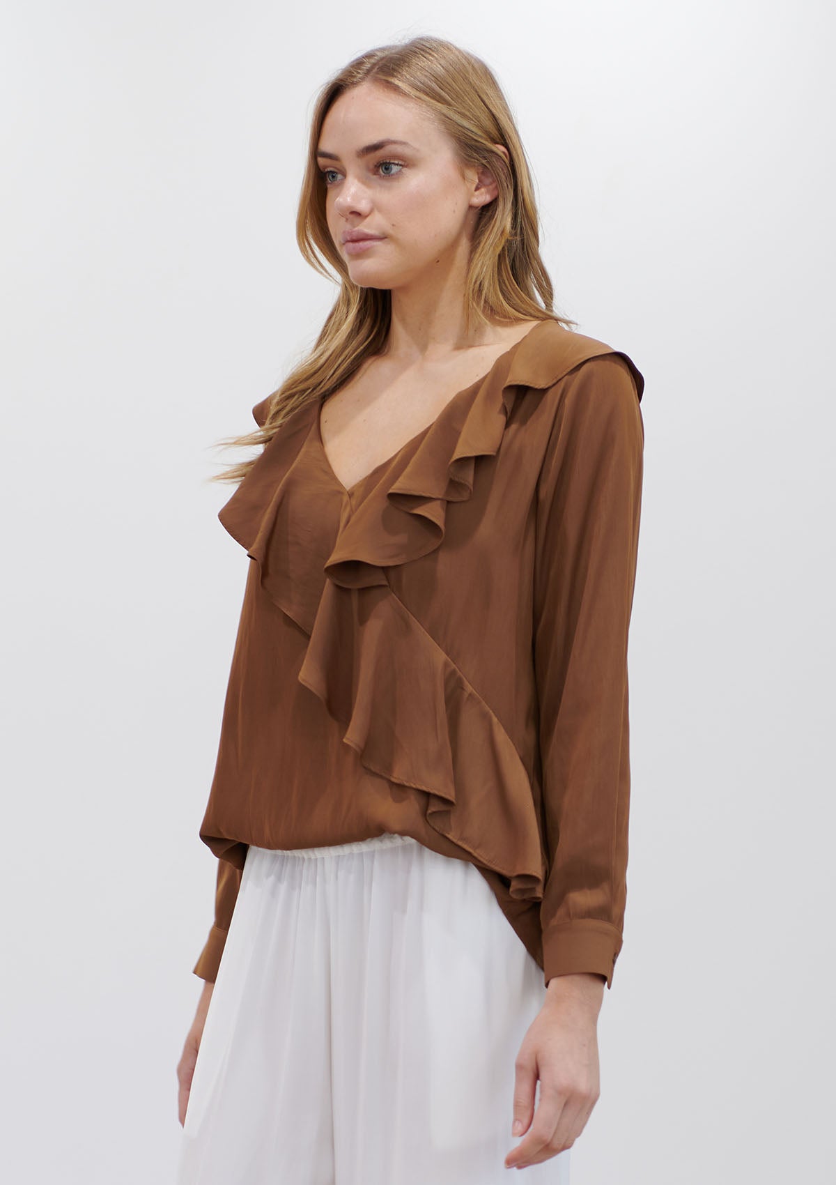 Mela Purdie Mache Scroll Blouse