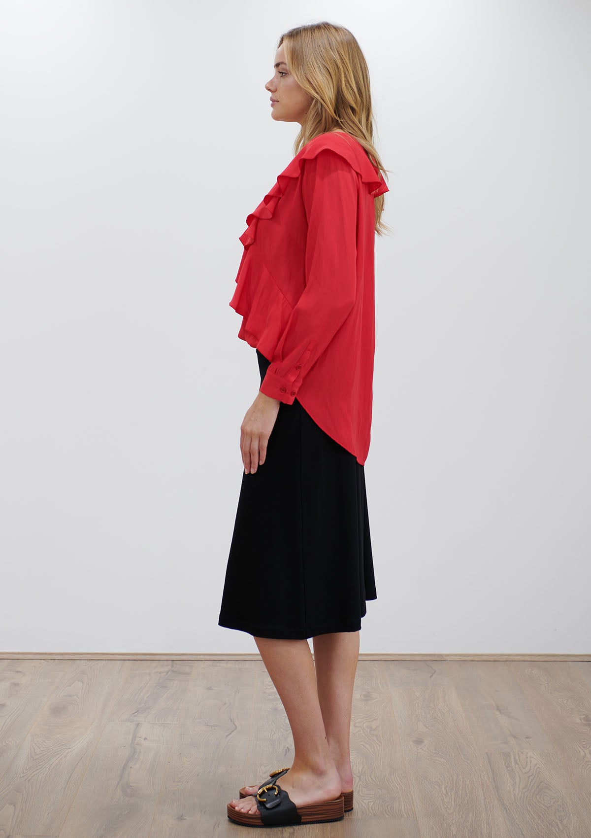 Mela Purdie Matte Jersey Cone Skirt