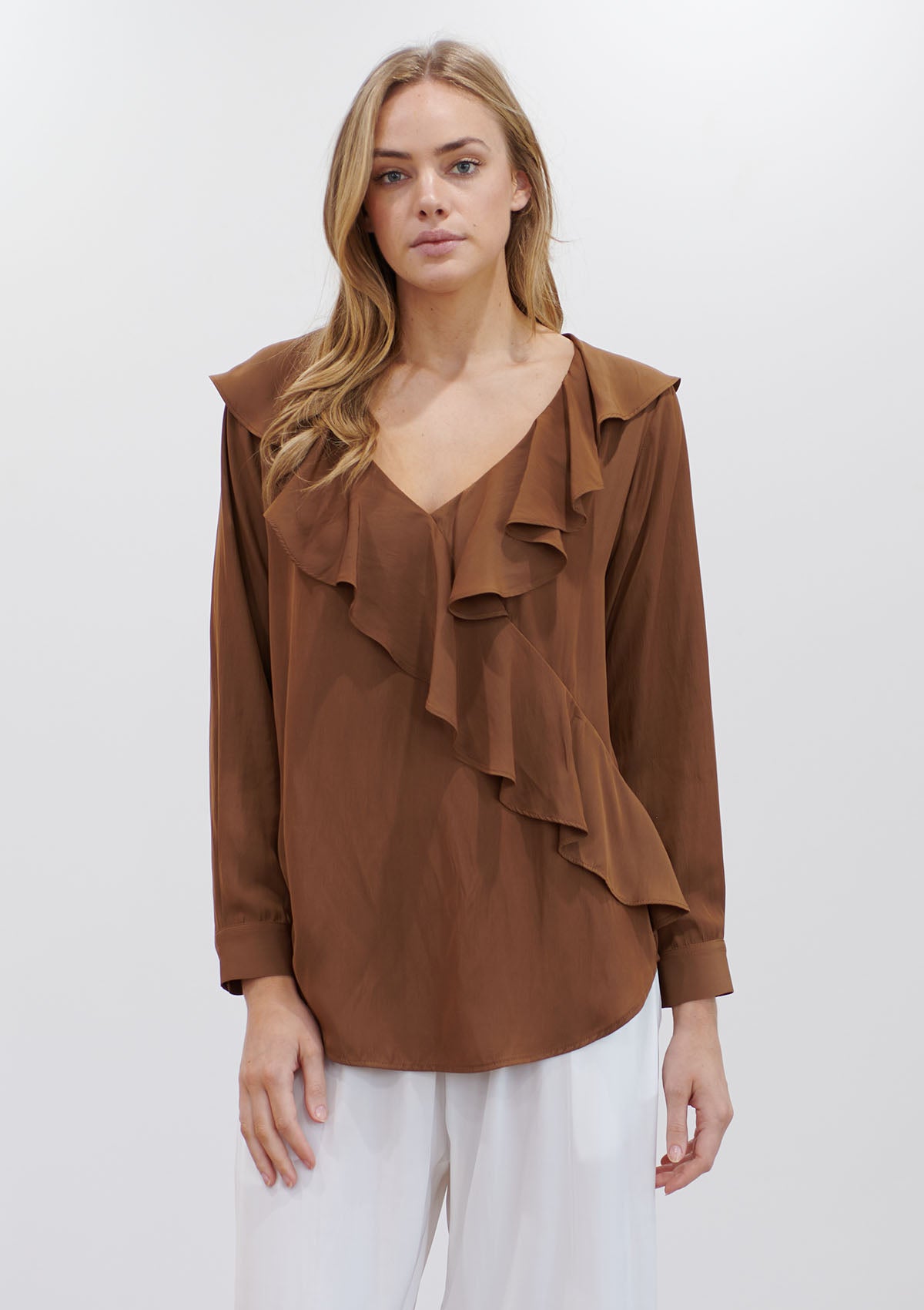 Mela Purdie Mache Scroll Blouse