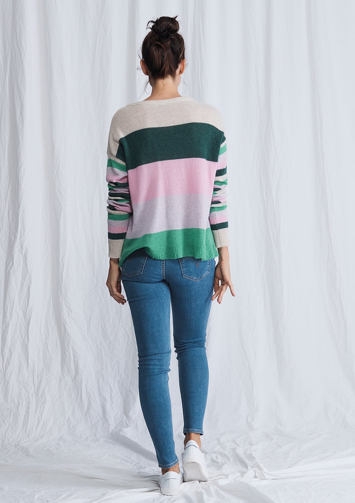 Alessandra Whitney Stripe Sweater